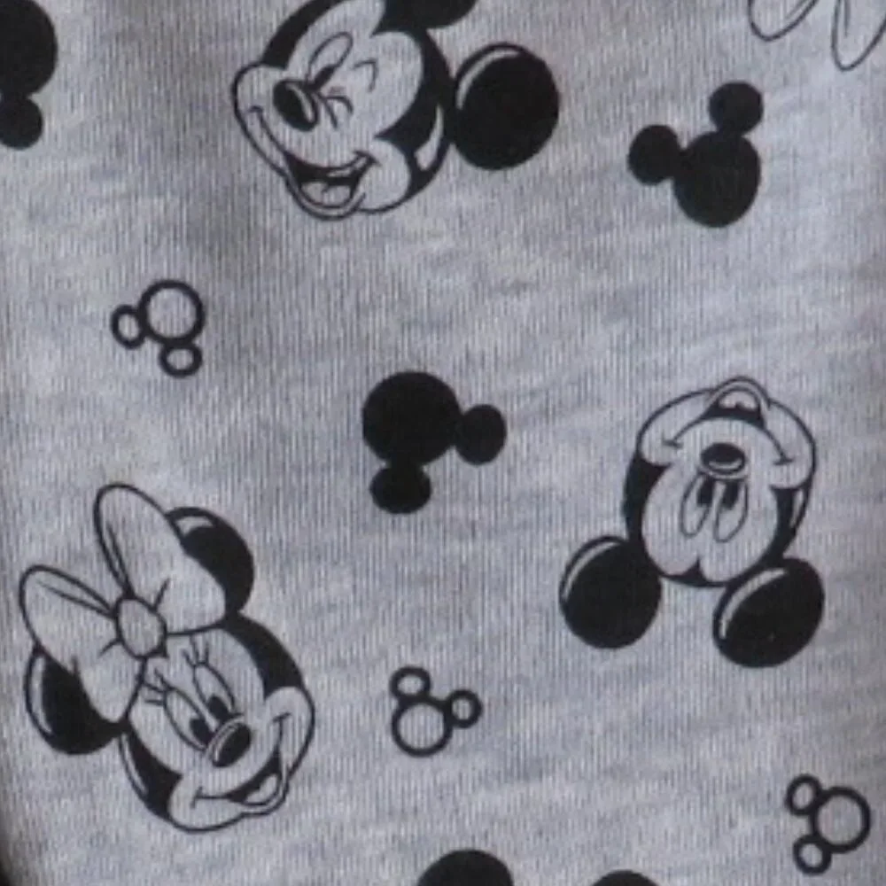 Baby Minnie Mouse Disney 2pc bodysuit & leggings 3-6mts glittered, tulle accent